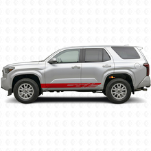 Dekorierte Streifen Türschweller Vinyl-Aufkleber für Toyota 4Runner 2024+ 3