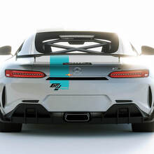 Racing GT2 Pro Seitenhaube Dach Kofferraum Vinyl-Aufkleber-Kit für Mercedes AMG GT 6