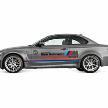 M Power Motorhauben-Seiten- und Stoßstangen-Vinyl-Aufkleberset für BMW 1M Coupe E82 4