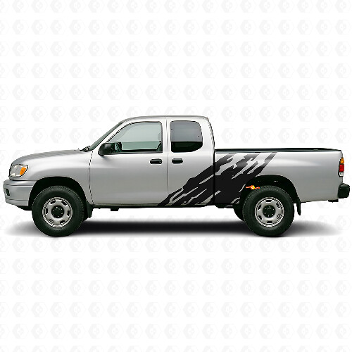 Schlamm-Spritzschutz Seitenaufkleber Vinyl für Toyota Tundra 1999-2006 1