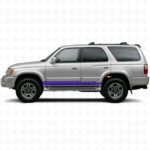 Verschlungene Streifen Rocker Panel Vinyl-Aufkleber für Toyota 4Runner 1995-2002 2