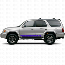 Topografische Streifen Türen Vinylaufkleber für Toyota 4Runner 1995-2002 2