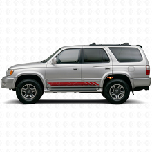 Topografische Streifen Türen Vinylaufkleber für Toyota 4Runner 1995-2002 3