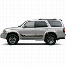 Twin Stripes Schweller Vinyl-Aufkleber-Set für Toyota 4Runner 1995-2002 2