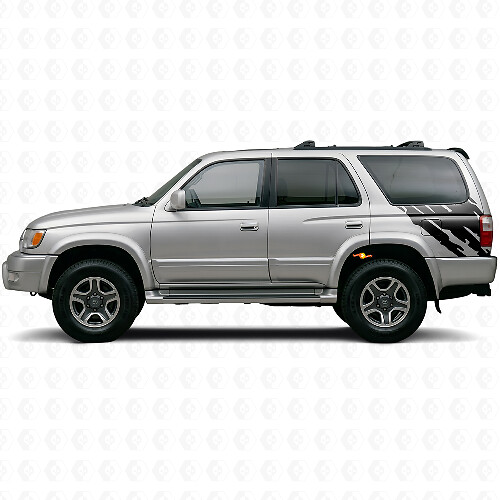 Schlamm-Spritzschutz Grafik Heckseiten Vinylaufkleber für Toyota 4Runner 1995-2002 1