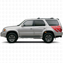 Schlamm-Spritzschutz Grafik Heckseiten Vinylaufkleber für Toyota 4Runner 1995-2002 3