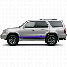 Bergweite Streifen Schweller Vinyl-Aufkleber für Toyota 4Runner 1995-2002 2