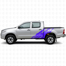 Schlammspritz-Grafik Seiten-Vinylaufkleber für Toyota Hilux 2004-2015 2