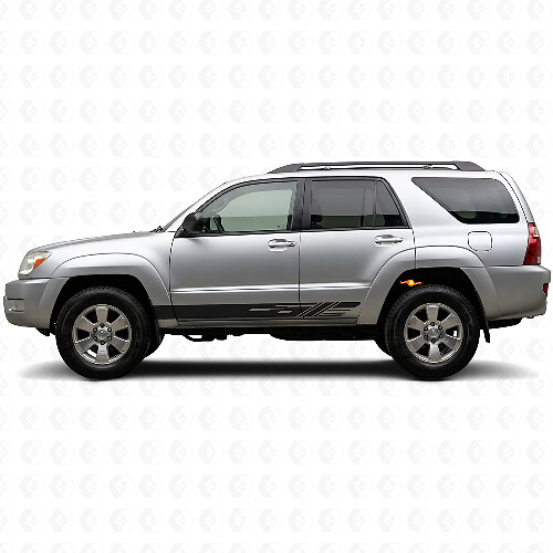 Dekorative Streifen Schweller Vinyl-Aufkleber für Toyota 4Runner 2002-2009 1