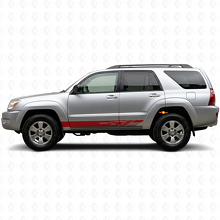 Dekorative Streifen Schweller Vinyl-Aufkleber für Toyota 4Runner 2002-2009 3