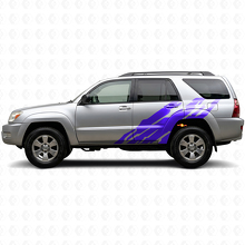 Schlammspritzgrafik Seitenaufkleber aus Vinyl für Toyota 4Runner 2002-2009 2