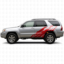 Schlammspritzgrafik Seitenaufkleber aus Vinyl für Toyota 4Runner 2002-2009 3