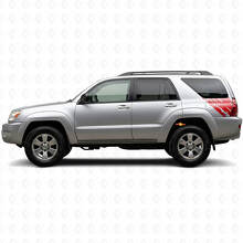 Mud Splash Grafik Seitenaufkleber Vinyl Dekor Kit für Toyota 4Runner 2002-2009_3