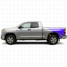 Schlammspritz-Grafik Aufkleber für die hintere Seitenwand für Toyota Tundra 2007-2021 2