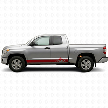 Mountains Style Streifen Schweller Vinyl-Aufkleber Set für Toyota Tundra 2007-2021 3