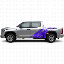 Schlamm-Spritz-Grafik Seiten-Vinylaufkleber für Toyota Tundra 2022+ 2