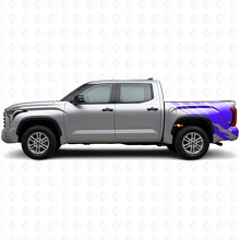 Schlammspritz-Grafik Heckseiten-Vinylaufkleber für Toyota Tundra 2022+ 2