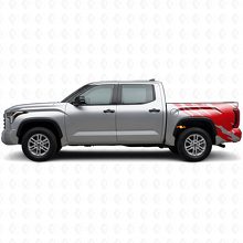 Schlammspritz-Grafik Heckseiten-Vinylaufkleber für Toyota Tundra 2022+ 3