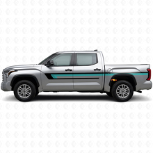 Dreifach-Streifen Türseitiger Vinyl-Aufkleber für Toyota Tundra 2022+ 2