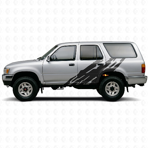 Schlamm-Spritzschutz Seitenaufkleber für Toyota 4Runner 1989-1995 1