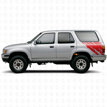 Schlamm-Spritzern Grafik Vinyl-Aufkleber für die hintere Seite Toyota 4Runner 1989-1995 3