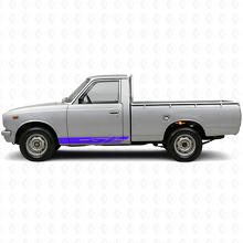 Dekorierte Streifen Seitenschweller Vinyl-Aufkleber für Toyota Hilux 1968-1972 2