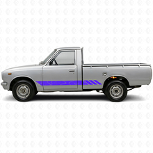 Topografische Streifen Tür Vinylaufkleber für Toyota Hilux 1968-1972 2