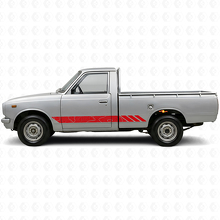 Topografische Streifen Tür Vinylaufkleber für Toyota Hilux 1968-1972 3