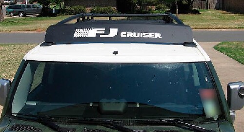FJ Cruiser Dachträger Windabweiser Aufkleber für Toyota FJ Cruiser
