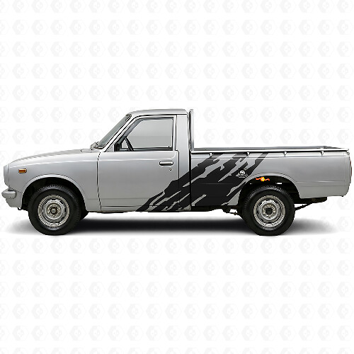 Schlamm-Spritz-Grafik Seiten-Vinylaufkleber für Toyota Hilux 1968-1972 1