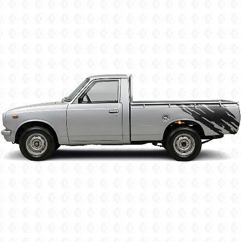 Schlammspritz-Grafik Heckseiten-Vinylaufkleber für Toyota Hilux 1968-1972