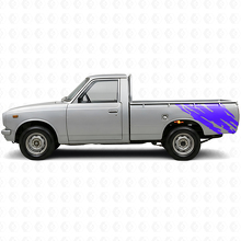 Schlammspritz-Grafik Heckseiten-Vinylaufkleber für Toyota Hilux 1968-1972 2