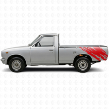 Schlammspritz-Grafik Heckseiten-Vinylaufkleber für Toyota Hilux 1968-1972 3