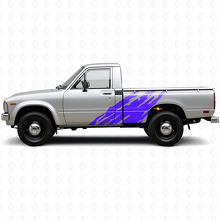 Schlammspritz-Grafik Seiten-Vinylaufkleber für Toyota Hilux 1978-1983 2