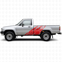 Schlammspritz-Grafik Seitenvinylaufkleber für Toyota Hilux 1983-1988 3