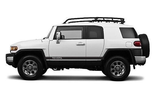 Toyota Türseitenstreifen Vinylaufkleber für Toyota FJ Cruiser