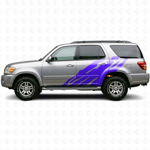 Schlamm-Spritzschutz-Grafik Seiten-Vinylaufkleber für Toyota Sequoia 2000-2007 2