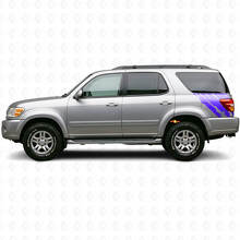 Schlammspritz-Grafik Vinyl-Aufkleber für die hintere Seite Toyota Sequoia 2000-2007 2