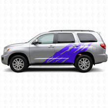 Schlammspritz-Grafik Seiten-Vinyl-Aufkleber für Toyota Sequoia 2007-2022 2