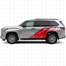 Schlammspritz-Grafik Seiten-Vinylaufkleber für Toyota Sequoia 2022+ 3