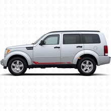 Honeycomb-Streifen Seiten-Vinyl-Aufkleber für Dodge Nitro 2007-2011 3