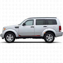 Racing-Stil Seitenstreifen Vinyl-Aufkleber für Dodge Nitro 2007-2011 2