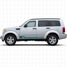 Vintage-Stil Seitenstreifen Vinyl-Aufkleber für Dodge Nitro 2007-2011 2