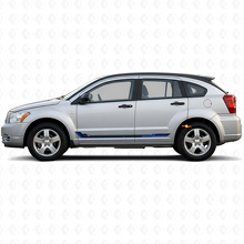 Racing-Style Seitenstreifen Vinyl-Aufkleber für Dodge Caliber 2007-2012 3