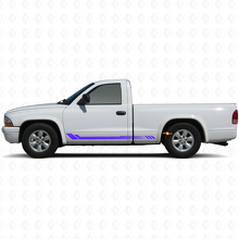 Wabenstreifen Seitenvinylaufkleber für Dodge Dakota 1997-2004 2