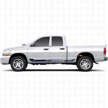 Schachbrettfahnen-Seitenstreifen Vinyl-Aufkleber für Dodge Ram 1500 2002-2008 2