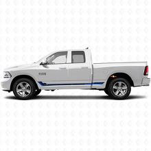 Racing Style Seitenstreifen Vinyl-Aufkleber für Dodge Ram 1500 2011-2018 2