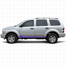Honeycomb Streifen Seiten-Vinylaufkleber für Dodge Durango 2004-2009 2