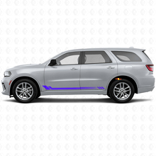 Wabenstreifen Seitenvinylaufkleber für Dodge Durango 2011+ 2