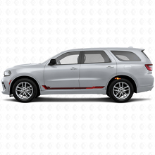 Racing-Stil Seitenstreifen Vinyl-Aufkleber für Dodge Durango 2011+ 3